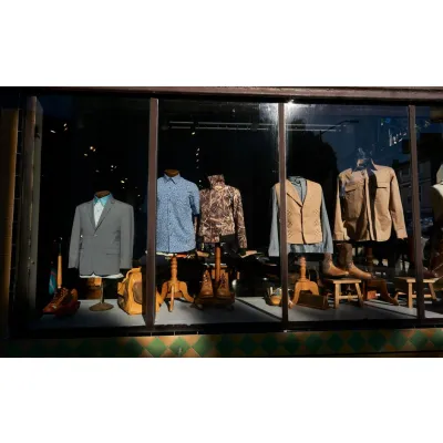 Glass Front Shop Counter